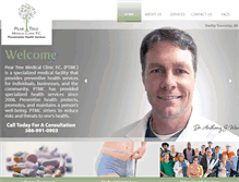 Tablet Screenshot of peartreemedicalclinic.com